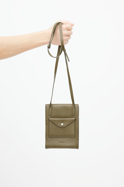 Lemaire-Olive-Green-Cross-Body