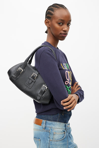 Loewe // Black Leather Senda Bag – VSP Consignment