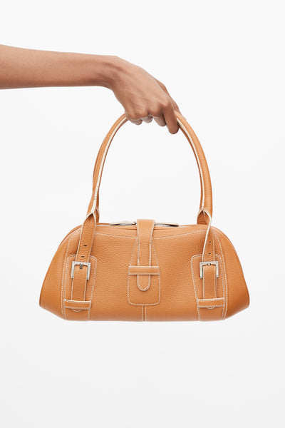 Loewe // Brown Leather Senda Bag – VSP Consignment