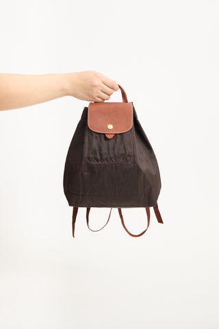 Longchamp // Le Pliage Cinched Backpack – VSP Consignment