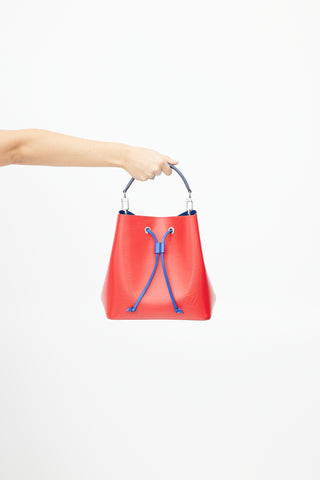 Louis Vuitton // 2018 Red & Blue Epi Leather NéoNoé MM Bag – VSP