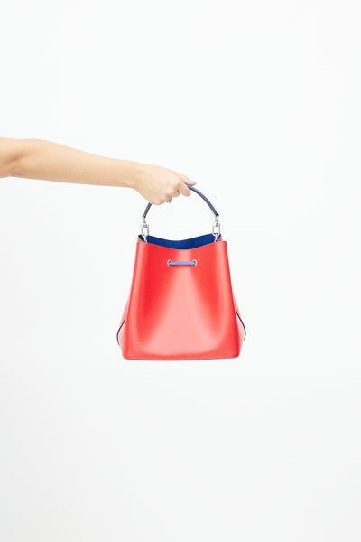 Louis Vuitton // 2018 Red & Blue Epi Leather NéoNoé MM Bag – VSP Consignment