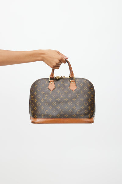 Louis Vuitton // 1996 Brown Monogram Alma PM Bag – VSP Consignment