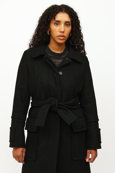 Louis Vuitton Oversized Detail Trench Coat