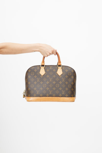 Louis Vuitton // 1996 Brown Monogram Alma PM Bag – VSP Consignment