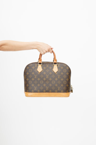 Louis Vuitton // 1996 Brown Monogram Alma PM Bag – VSP Consignment