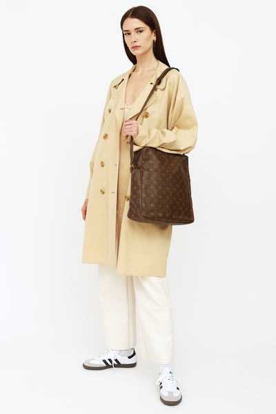 Marceau messenger cloth bag Louis Vuitton Brown in Cloth - 29373841