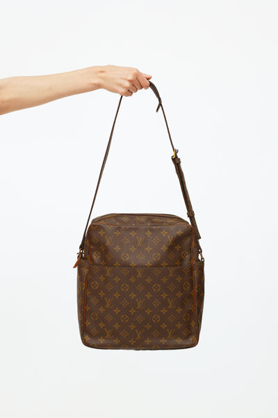 Marceau messenger cloth bag Louis Vuitton Brown in Cloth - 35178831