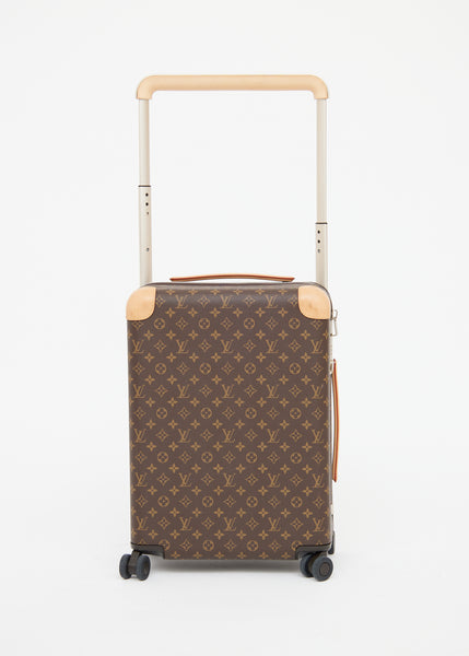 Louis Vuitton // Brown Monogram Horizon Rolling Luggage – VSP