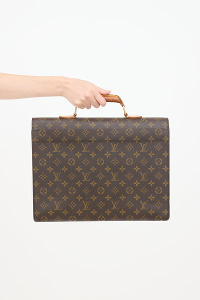 Louis Vuitton // 2000 Monogram Canvas Serviette Conseiller