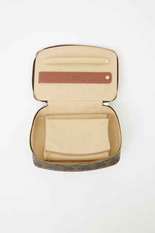 Louis Vuitton Brown Monte Carlo Monogram Jewelry Case