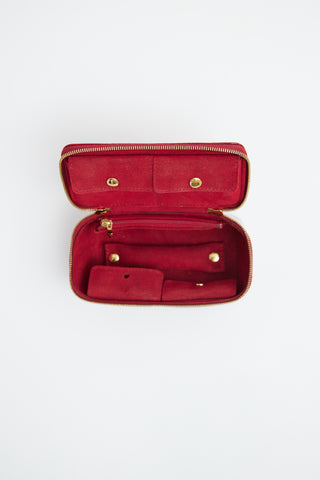 Louis Vuitton Red Vernis Jewelry Case