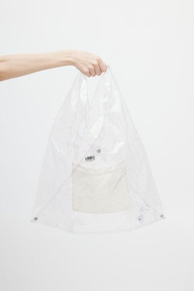 Maison margiela clearance transparent bag