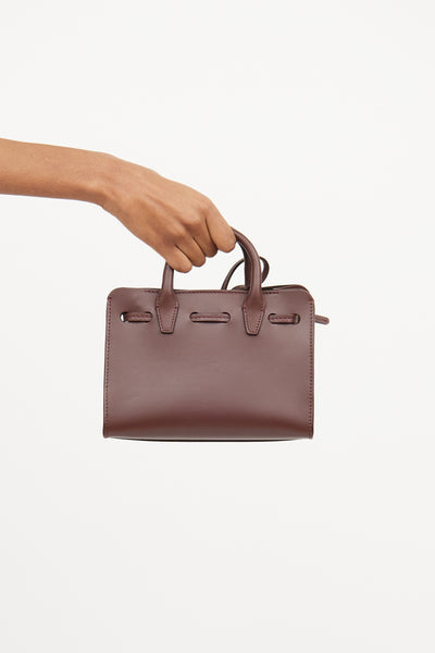 Mansur Gavriel // Brown Mini Sun Bag – VSP Consignment