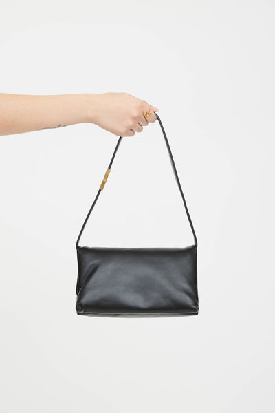 MARNI PRISMA sholder bags ブラックレザーバッグ Marni // Padded Prisma Shoulder Bag – VSP Consignment