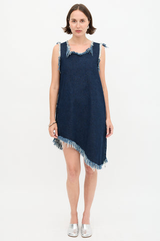 Marques Almeida // Denim Sleeveless Dress – VSP Consignment