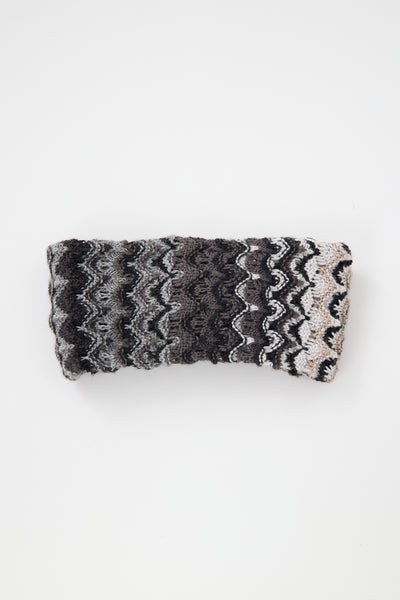 Missoni Monochrome Knitted Headband Missoni Multi-Color Knit Knotted Headband – Vintage by Misty main image 3