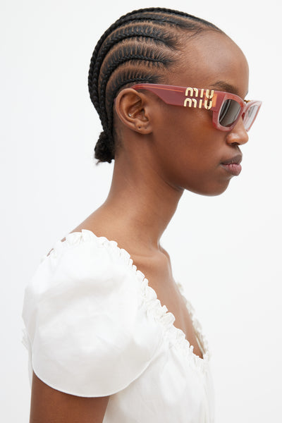 Miu-Miu-Pink-Gold-SMU09W-  display picture 1