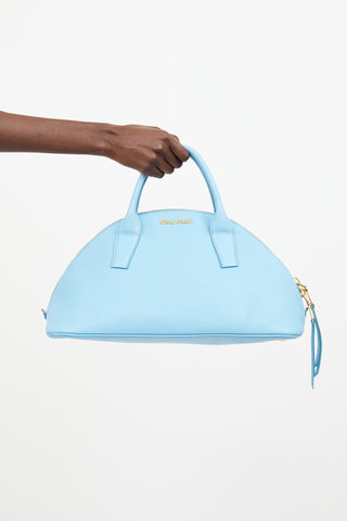 miu miu ハンドバッグ ブルー MiuMiu-Blue-TopHandle-