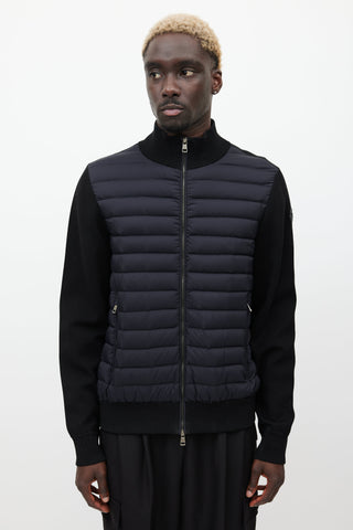 Moncler-Black-Maglia-Padded-