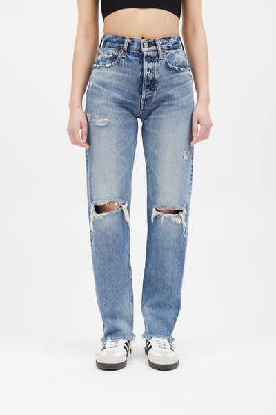 Light Wash Distressed Jeans