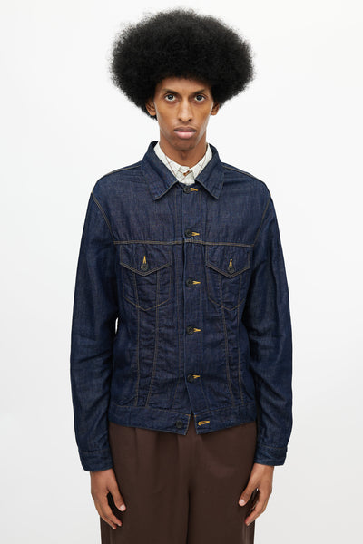 Needles // Blue Denim Shirt Jacket – VSP Consignment