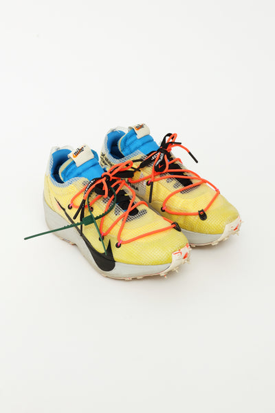 Nike // x Off White Yellow Vapor Street Tour Sneakers – VSP 