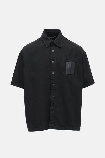 Raf Simons // Oversized Denim Logo Shirt – VSP Consignment