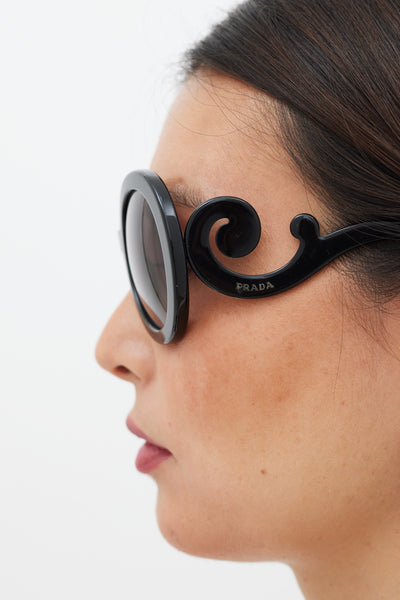 Spr27n Baroque Spr27n Prada Sunglasses Prada Sunglasses Black