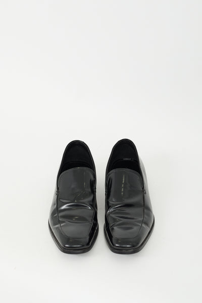 Prada // Black Leather Squared Toe Loafer – VSP Consignment