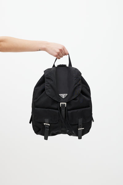 Prada large vela online nylon backpack