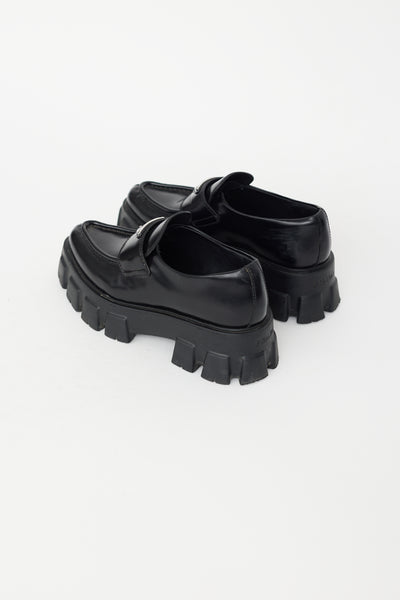 Prada-Black-Patent-Logo-