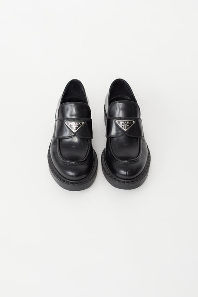 Louis Vuitton // Black Patent Leather Driving Loafer – VSP Consignment