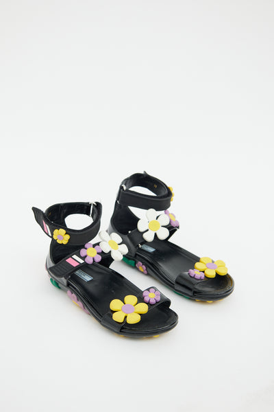 Prada // Rubber Flower Flat Sandal – VSP Consignment