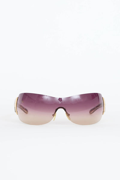 Prada // SPR54G Shield Sunglasses – VSP Consignment display picture 1