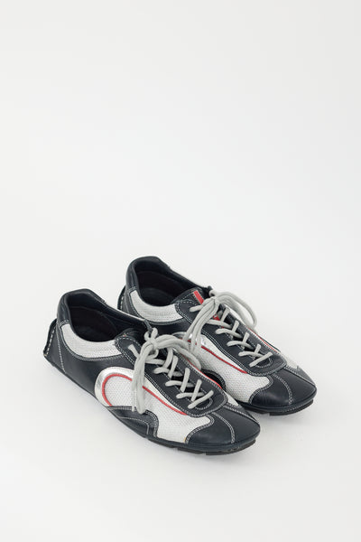 Prada // Silver Multicolour Monte Carlo Sneaker – VSP Consignment