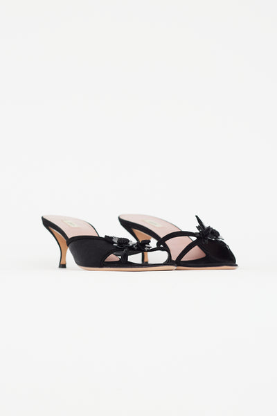 Prada kitten clearance heel sandals