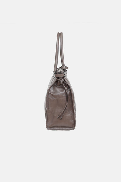 Prada // Grey Bonnie XL Soft Lux Tote Bag – VSP Consignment