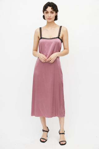 Reformation // Light Purple Silk Lace Dress – VSP Consignment