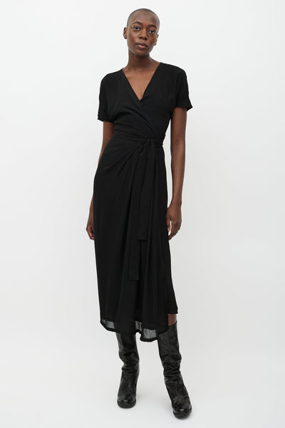 Rick owens hotsell wrap dress