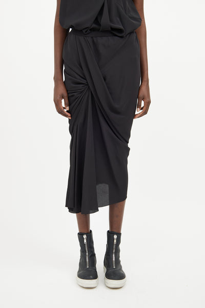 スカート Rick Owens - design layered skirt Rick Owens - design layered skirt