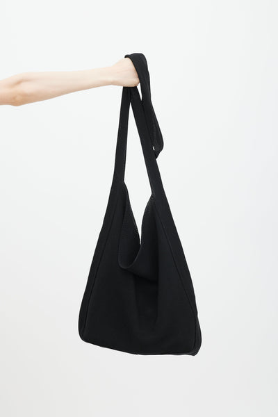 Rick Owens // Black Nylon Mesh Crossbody Bag – VSP Consignment