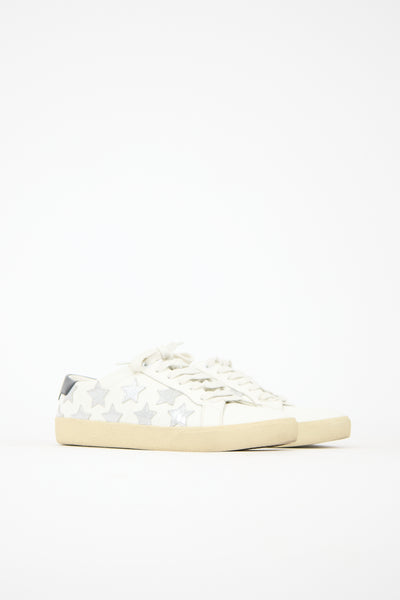 Saint Laurent // Leather Court Star Sneaker – VSP Consignment