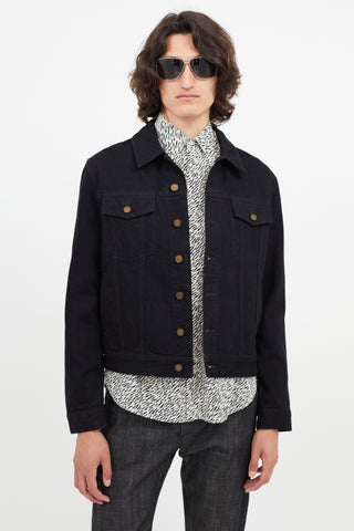 Saint-Laurent-Black-Denim-