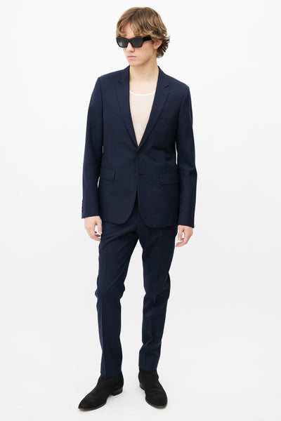 Louis Vuitton // Navy & Black Wool Two Piece Suit – VSP Consignment