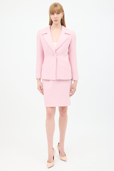 Saint Laurent // Vintage Wool Skirt Suit – VSP Consignment