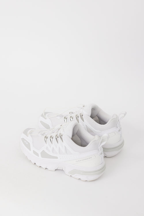 Salomon White & Grey ACS+ Sneaker
