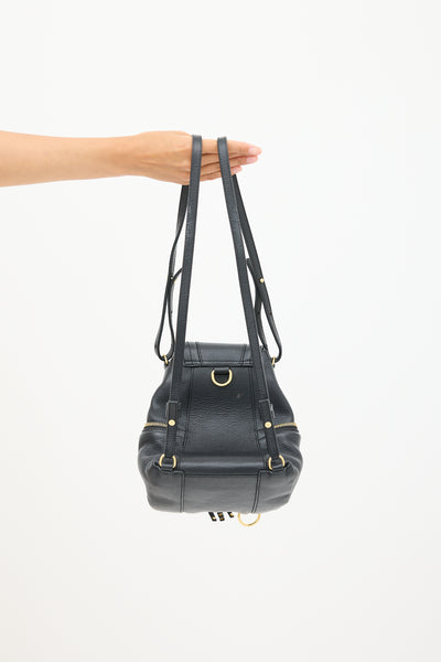 See By Chloé // Black Leather Olga Backpack – VSP Consignment