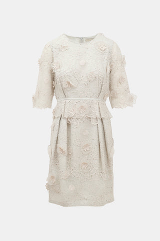 stella mccartney white lace dress Stella McCartney White Lace Dress