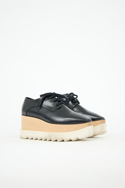Stella McCartney // Faux Leather Elyse Platform Derby – VSP